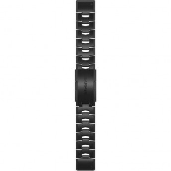 Ремешок GARMIN QUICKFIT 22MM BAND VENTED TITANIUM BRACELET WITH CARBON GRAY DLC COATING Ремешок GARMIN QUICKFIT 22MM BAND VENTED TITANIUM BRACELET WITH CARBON GRAY DLC COATING