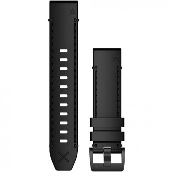 Ремешок сменный для GARMIN QUICKFIT BLACK LEATHER STRAP Ремешок сменный для GARMIN QUICKFIT BLACK LEATHER STRAP